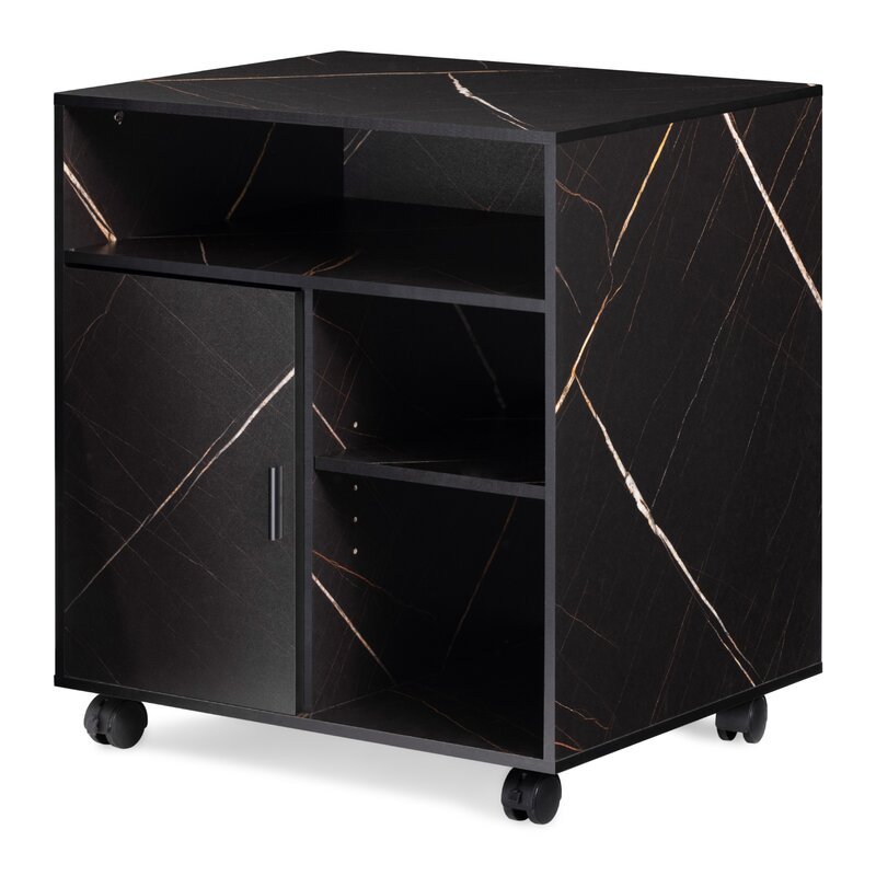 Fortune Rolling Wheel Cabinet Side Table Home Office Trolley | Furniture | Waseeh Pakistan