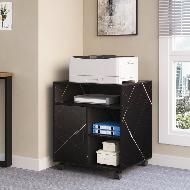 Fortune Rolling Wheel Cabinet Side Table Home Office Trolley | Furniture | Waseeh Pakistan