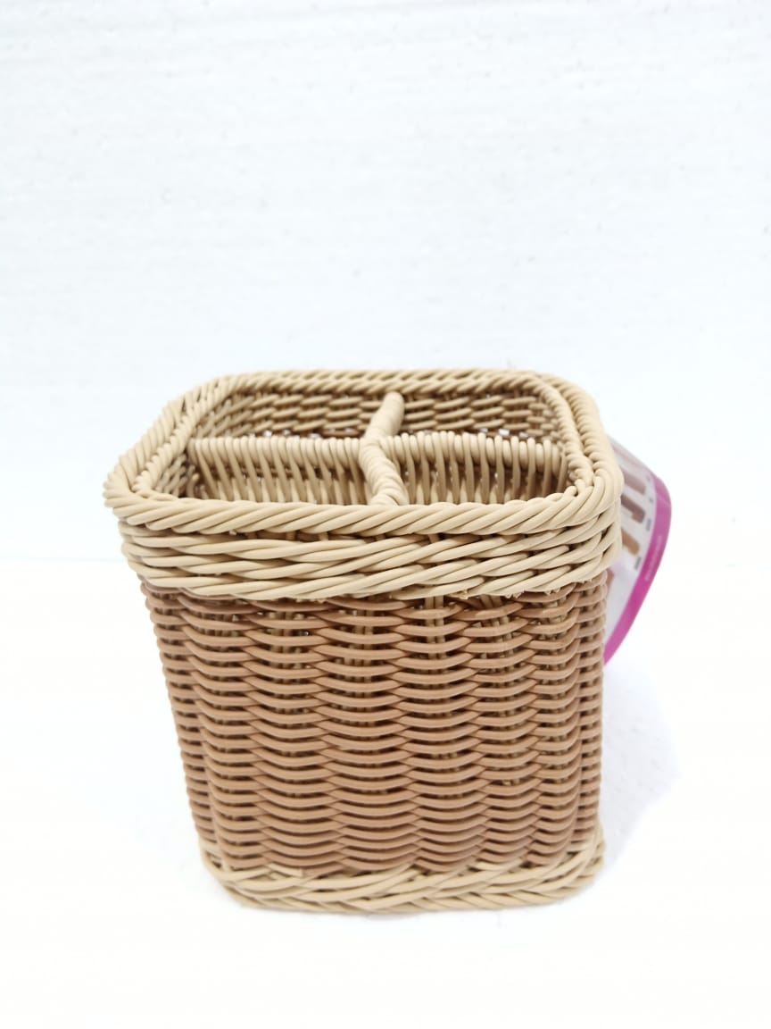 Four Section Braided Basket | kitchen item | Waseeh Pakistan