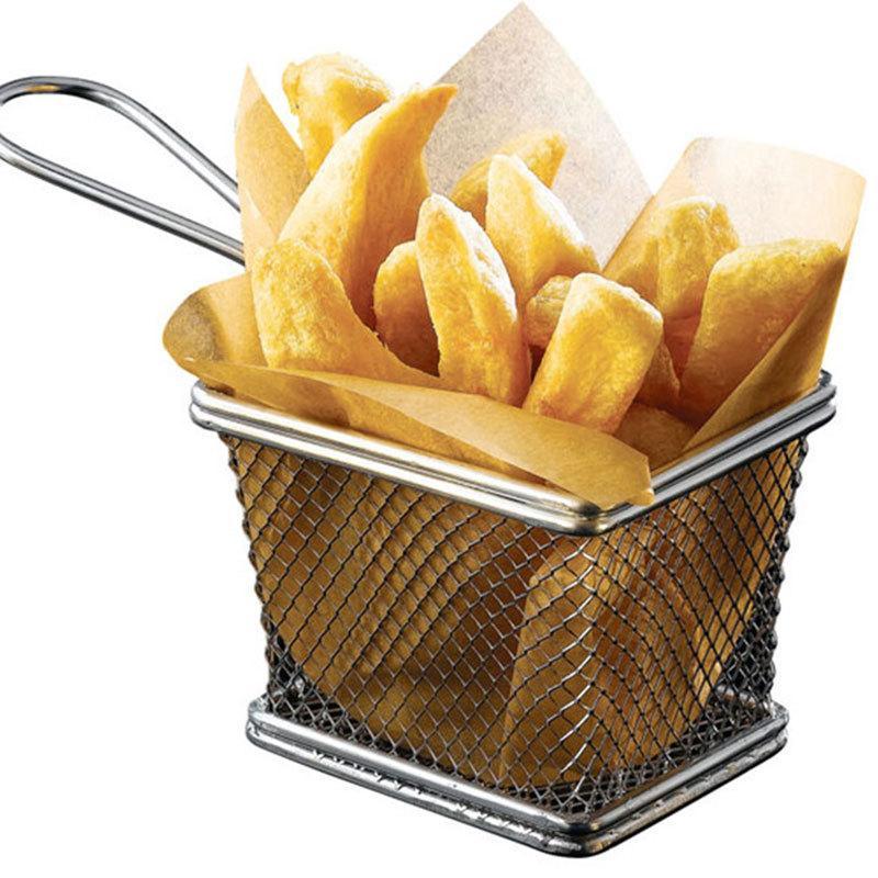 Stainless Steel Fries Holder - waseeh.com
