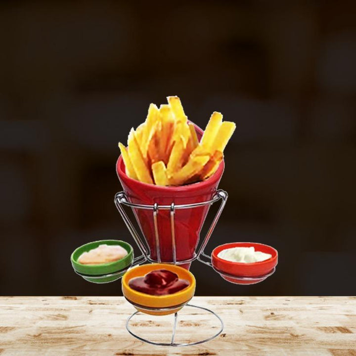 Fries Tray Stand | kitchen item | Waseeh Pakistan
