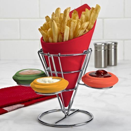 Fries Tray Stand | kitchen item | Waseeh Pakistan