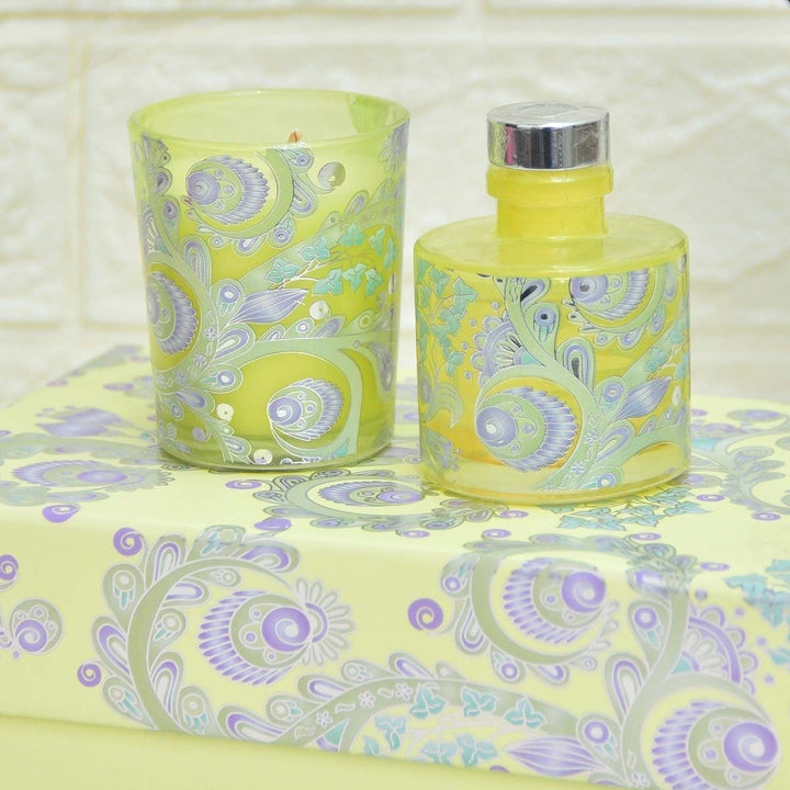 Frosted Scented Candle Box | Home Décor | Waseeh Pakistan