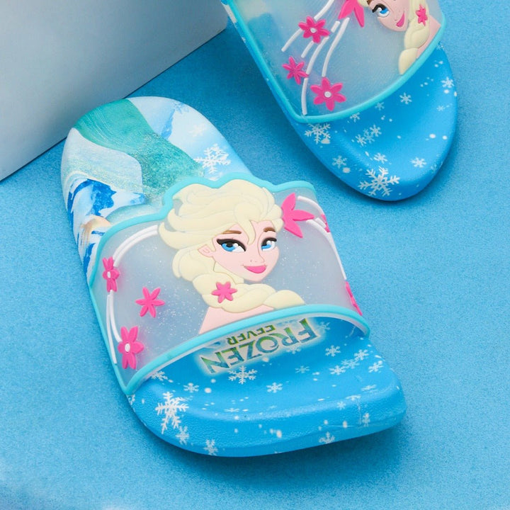 Frozen ways Kids Slippers (Skyblue) | Fashion Point | Waseeh Pakistan