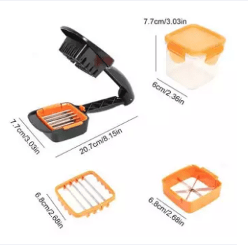 Fruit Vegetable Cutter (5 in 1) | kitchen item | Waseeh Pakistan