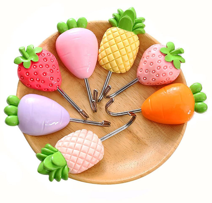 Fruity Wall Hooks (pack of 3) | Home Décor | Waseeh Pakistan