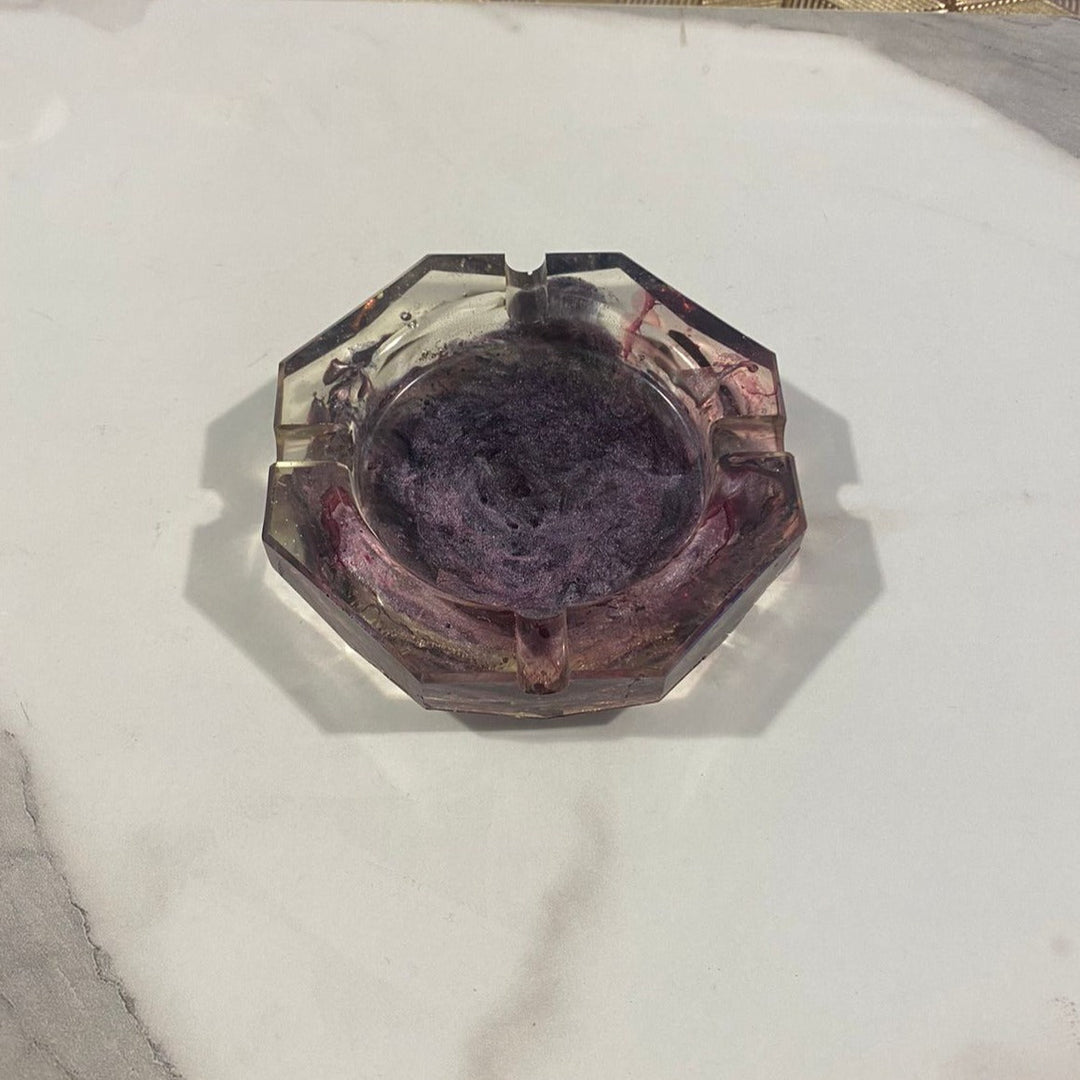 Fume Epoxy Resin Ashtray (Grains) | Home Décor | Waseeh Pakistan