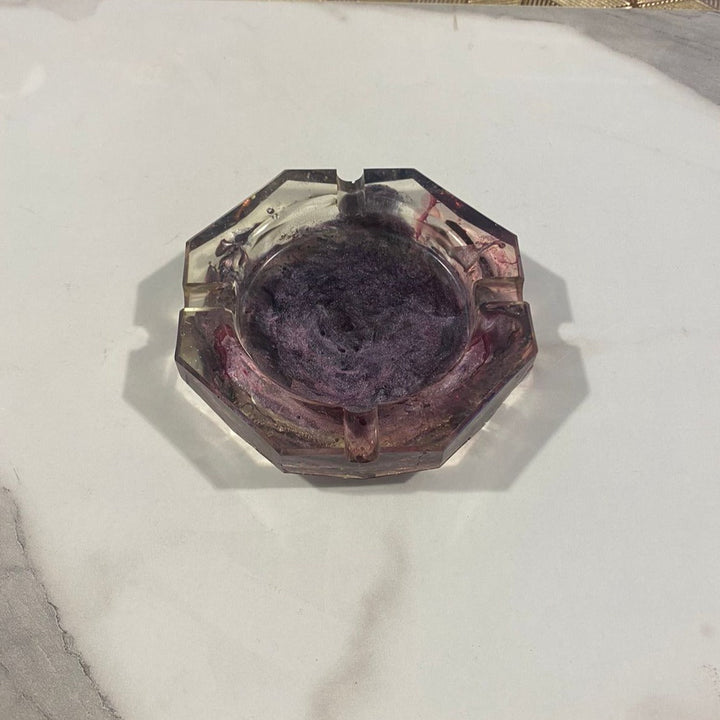 Fume Epoxy Resin Ashtray (Grains) | Home Décor | Waseeh Pakistan