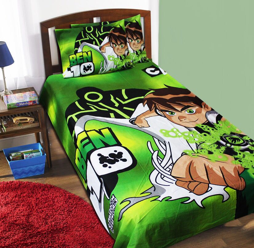 Furious Ben 10 Bedsheet | Home Décor | Waseeh Pakistan