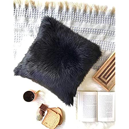 Furry Filled Cushions (16 x 16") | Home Décor | Waseeh Pakistan