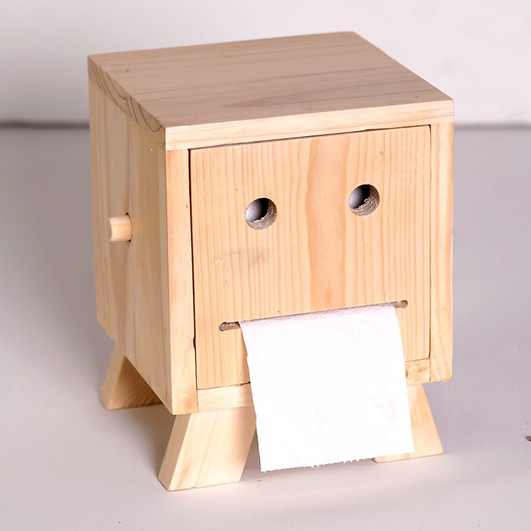 Gabby Side Solid Wood Tissue Box | Home Décor | Waseeh Pakistan
