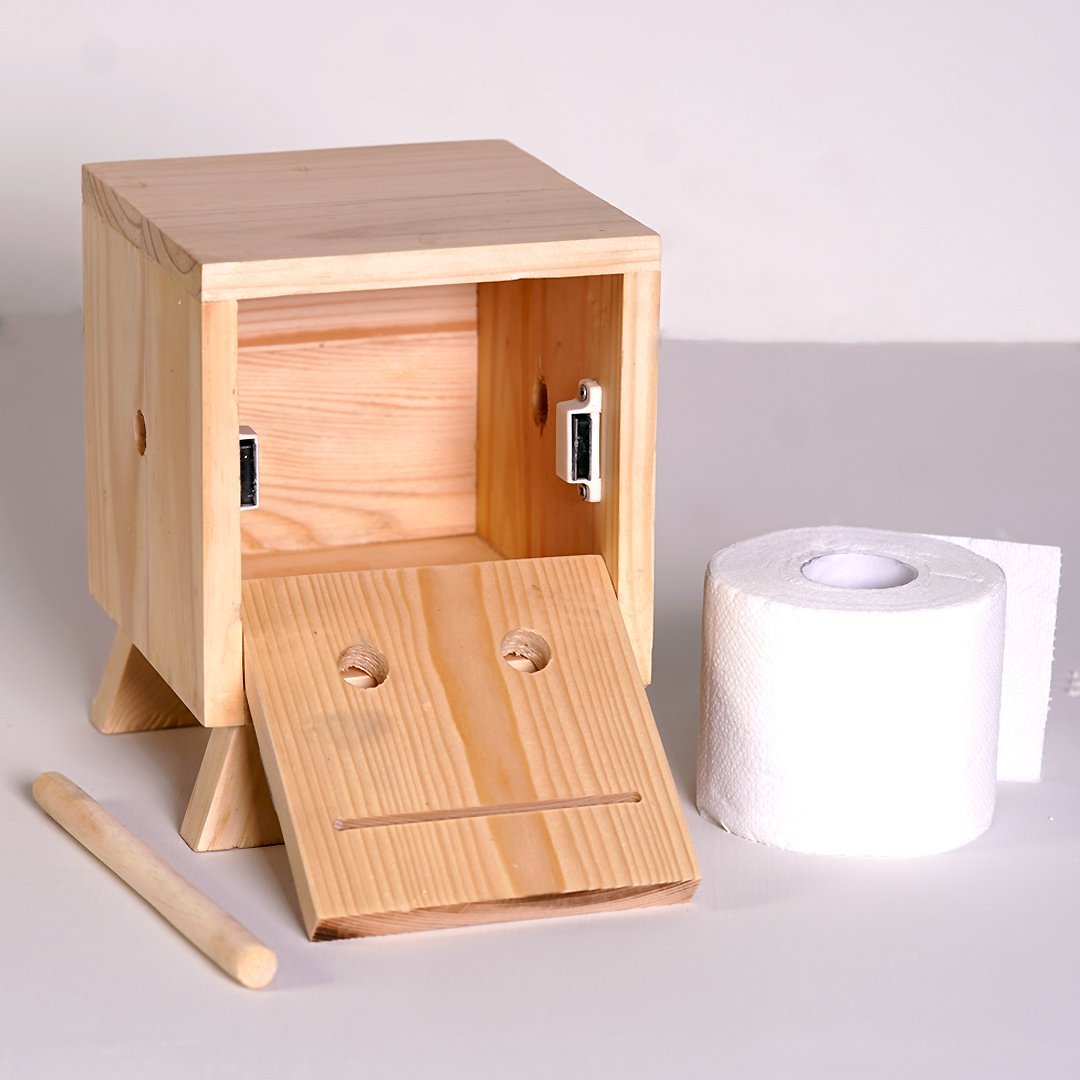 Gabby Side Solid Wood Tissue Box | Home Décor | Waseeh Pakistan