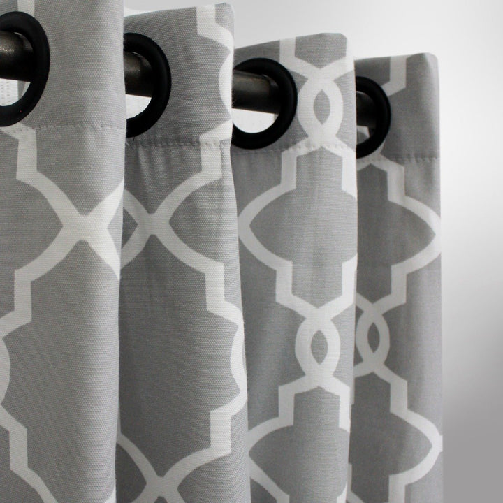 Geometric - curtain with lining - single panel - 42" x 96" | Home Décor | Waseeh Pakistan
