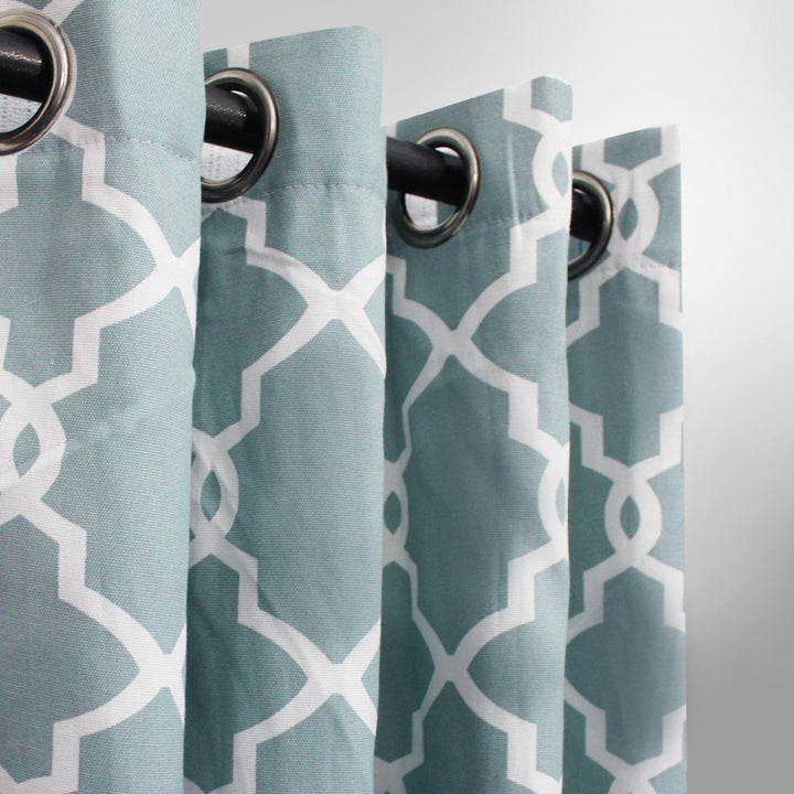 Geometric - curtain with lining - single panel - 42" x 96" | Home Décor | Waseeh Pakistan