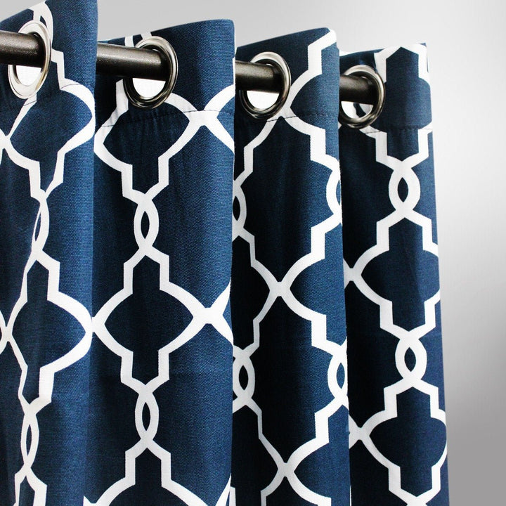 Geometric - curtain with lining - single panel - 42" x 96" | Home Décor | Waseeh Pakistan