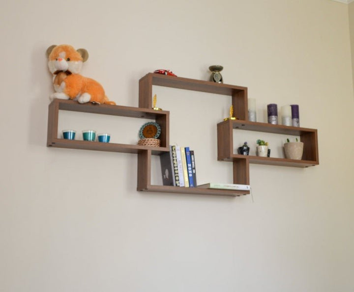 Geometrical Floating Shelves | Furniture | Waseeh Pakistan