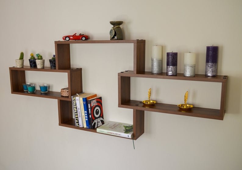 Geometrical Floating Shelves | Furniture | Waseeh Pakistan