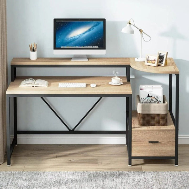Gibbous Home Office Workstation Writing Organizer Desk Drawer Table | Furniture | Waseeh Pakistan