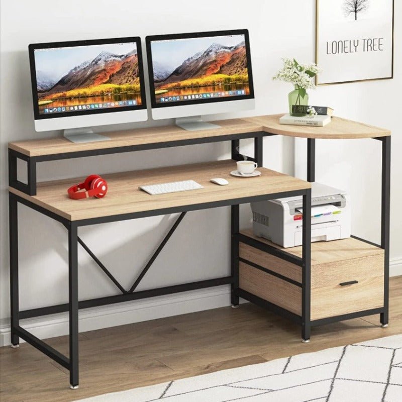 Gibbous Home Office Workstation Writing Organizer Desk Drawer Table | Furniture | Waseeh Pakistan