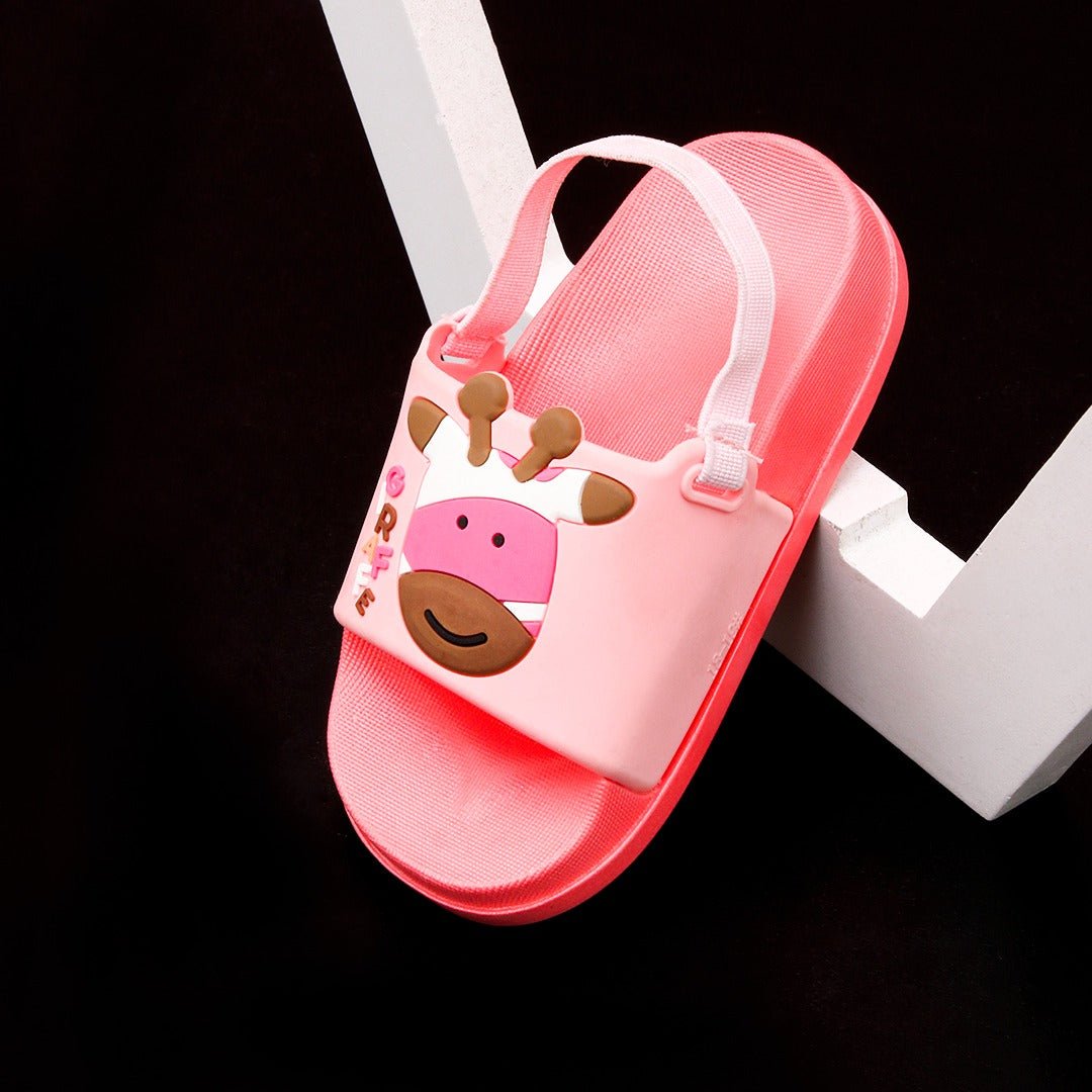 Giraffe Kids Slippers (Pink) | Fashion Point | Waseeh Pakistan