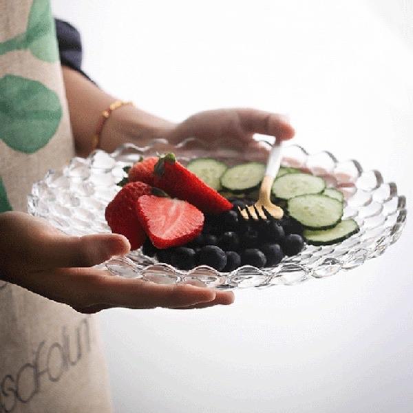 Glass Fruit Plate | kitchen item | Waseeh Pakistan