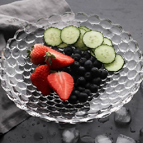 Glass Fruit Plate | kitchen item | Waseeh Pakistan