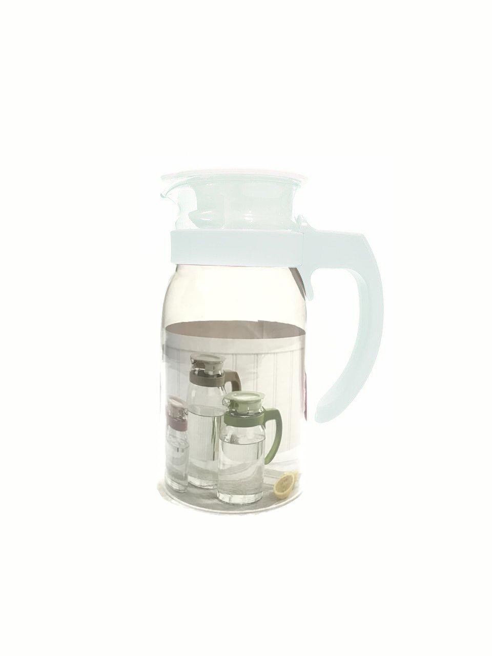 Glass Oil Jug - 1.1 Liter | kitchen item | Waseeh Pakistan
