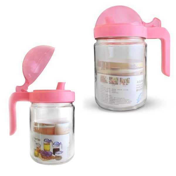 Glass Oil Jug - Moriste - 400ml | kitchen item | Waseeh Pakistan