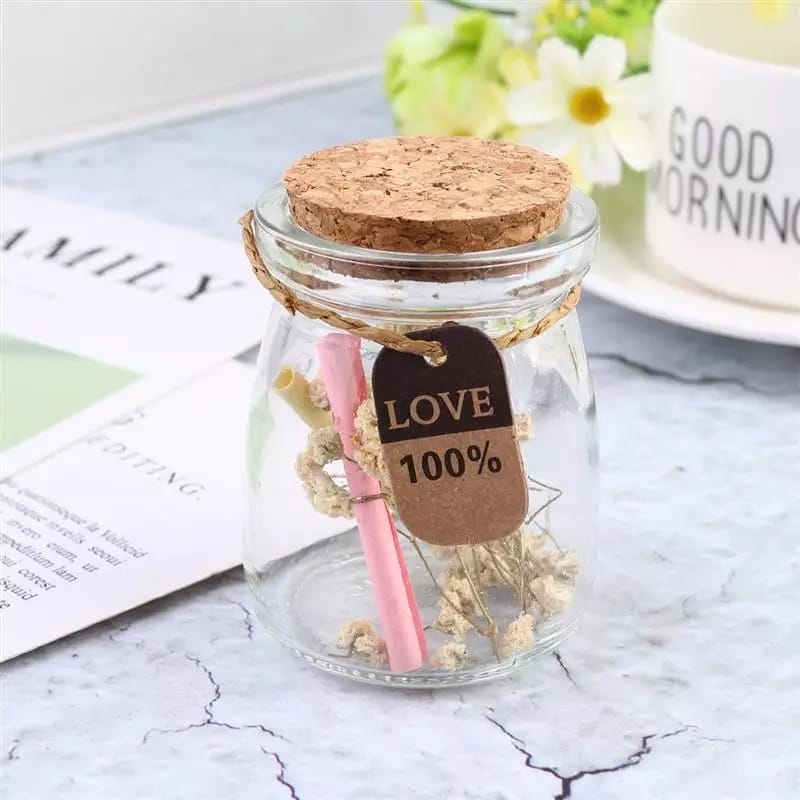Glass Wishing Bottles | Home Décor | Waseeh Pakistan