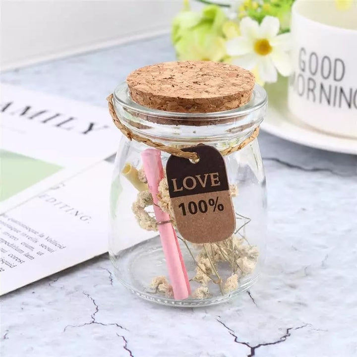 Glass Wishing Bottles | Home Décor | Waseeh Pakistan