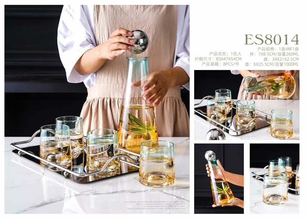 Glassy Pot and Cup (Glazzy) | kitchen item | Waseeh Pakistan