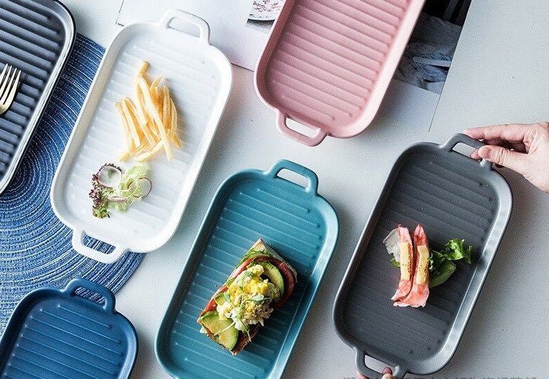 Glaze Nordic Serving Dish Tray | Not Sale FB | Waseeh Pakistan
