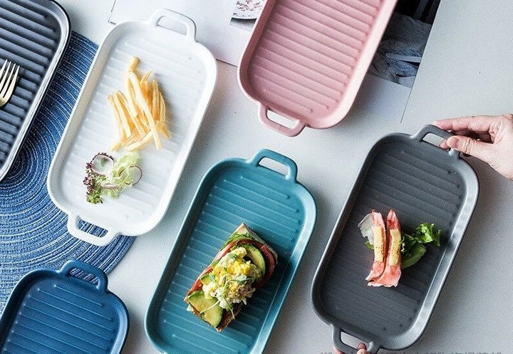 Glaze Nordic Serving Dish Tray | Not Sale FB | Waseeh Pakistan