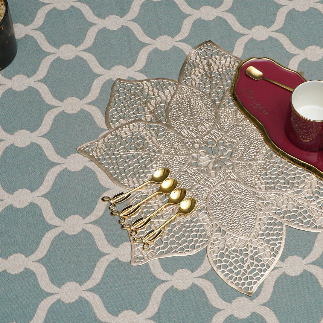 Glazy Table Toppie (Flower Bloom) | Home Décor | Waseeh Pakistan