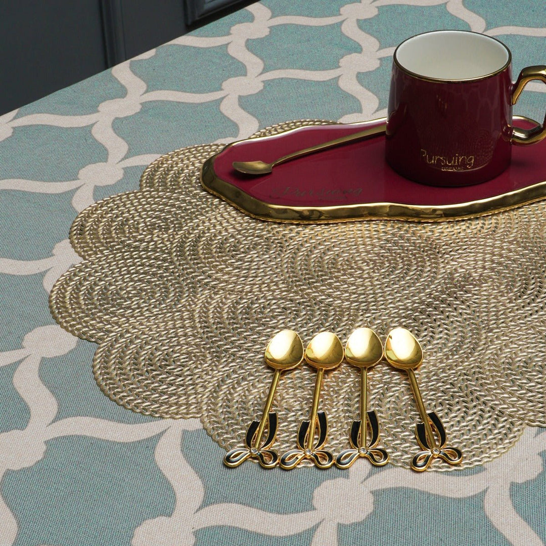 Glazy Table Toppie (Flower Bloom) | Home Décor | Waseeh Pakistan