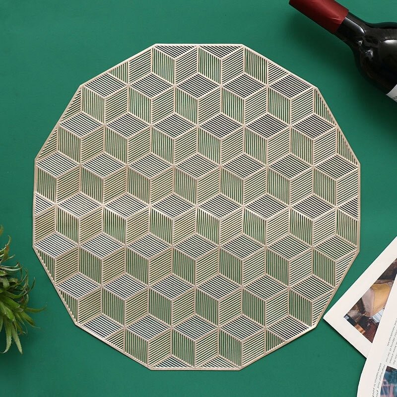 Glazy Table Toppie (Hexagonal) | Home Décor | Waseeh Pakistan