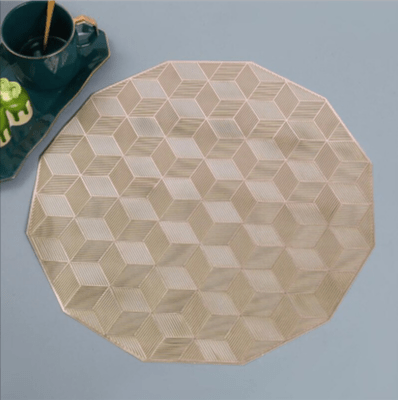 Glazy Table Toppie (Hexagonal) | Home Décor | Waseeh Pakistan