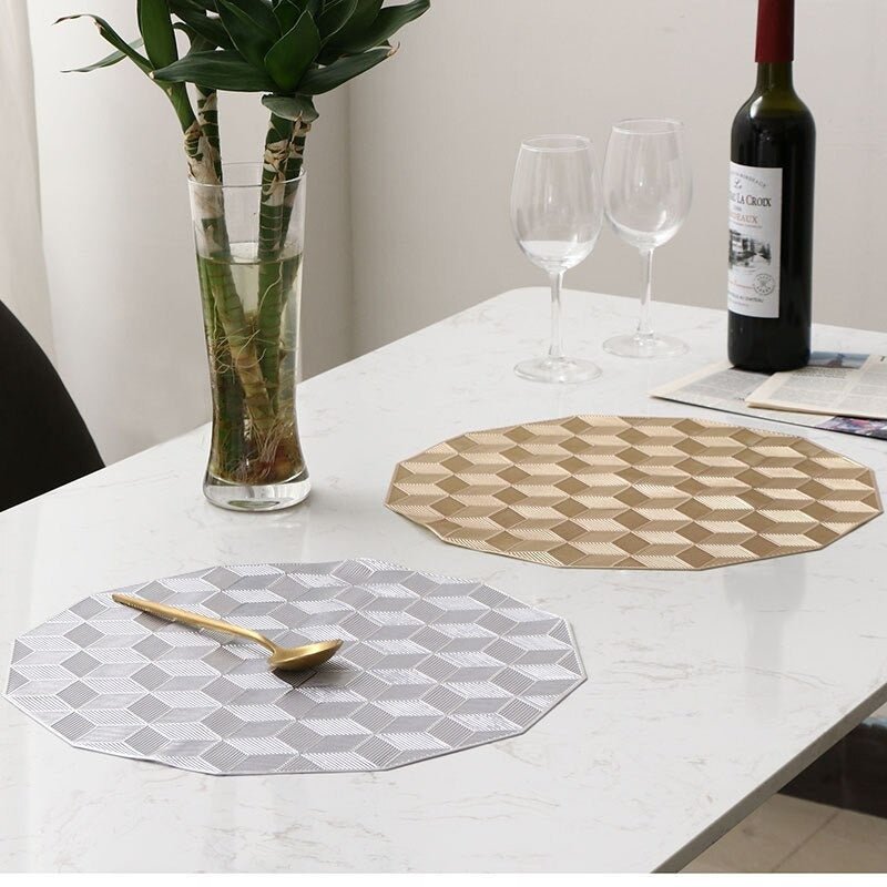 Glazy Table Toppie (Hexagonal) | Home Décor | Waseeh Pakistan