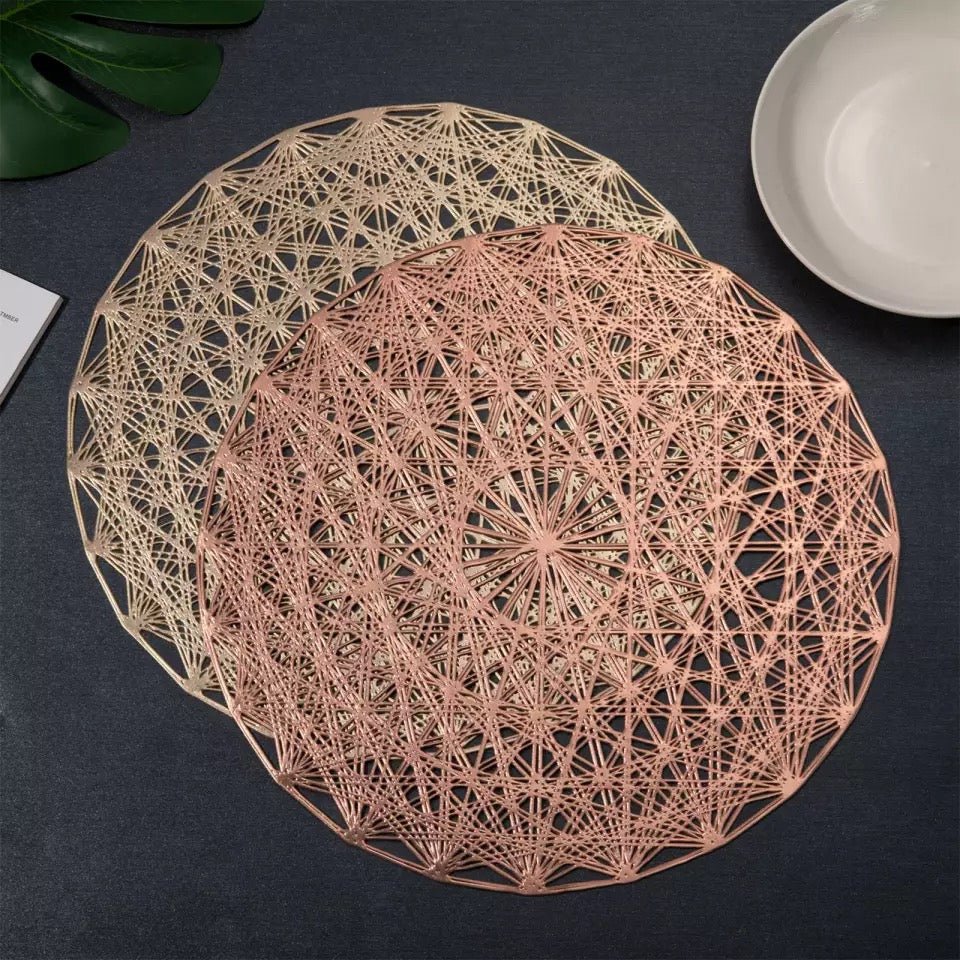 Glazy Table Toppie (Round) | Home Décor | Waseeh Pakistan
