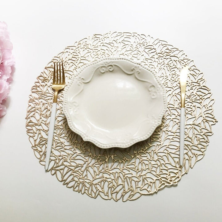 Glazy Table Toppie (Round) | Home Décor | Waseeh Pakistan