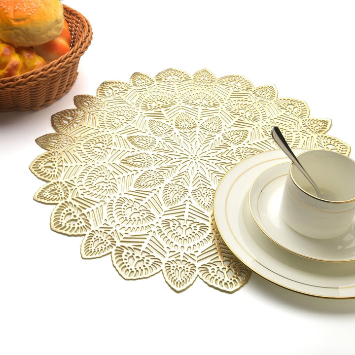 Glazy Table Toppie (Round) | Home Décor | Waseeh Pakistan