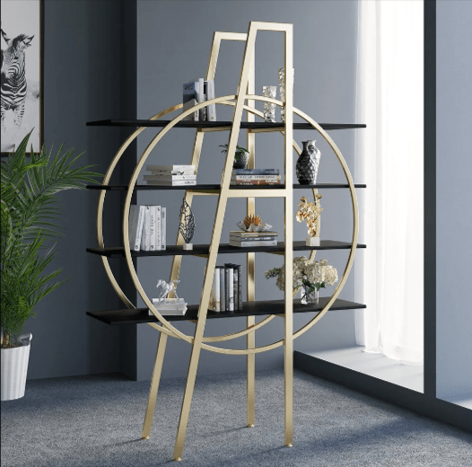 Gleaming Orbit Living Room Bookcase Shelve Organizer Rack Decor | Furniture | Waseeh Pakistan