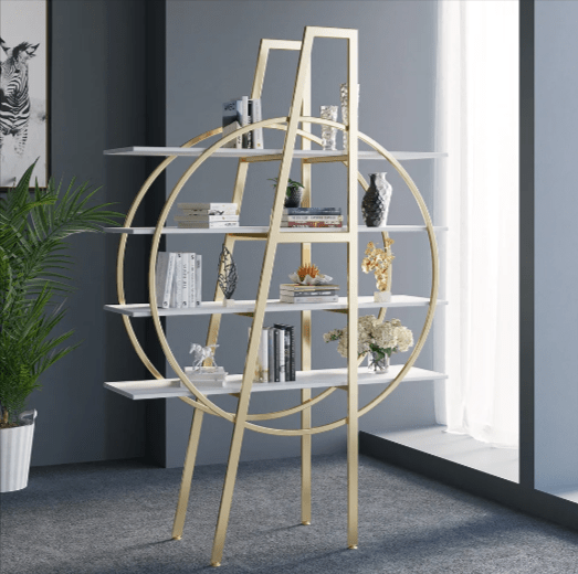 Gleaming Orbit Living Room Bookcase Shelve Organizer Rack Decor | Furniture | Waseeh Pakistan