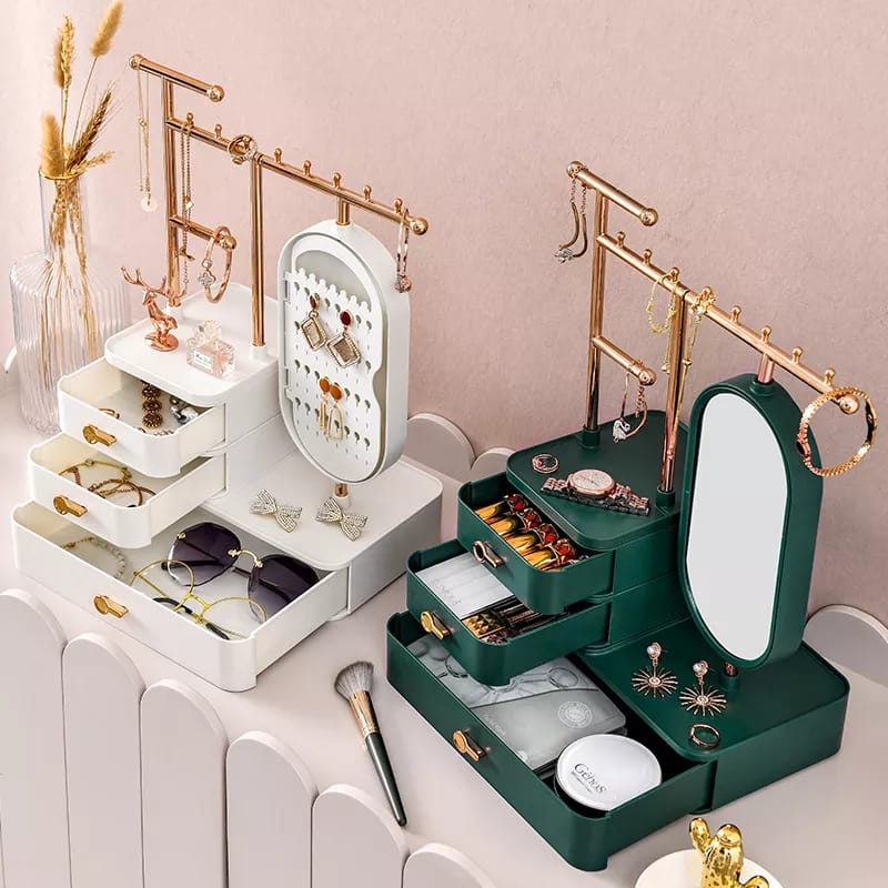 Glossy Green Jewelry Box | Fashion Point | Waseeh Pakistan