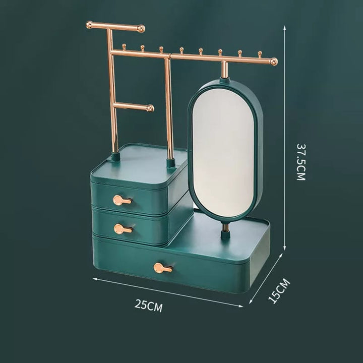 Glossy Green Jewelry Box | Fashion Point | Waseeh Pakistan
