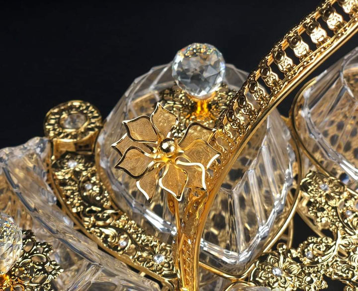 Gold Dry Fruit Sparkles Box | kitchen item | Waseeh Pakistan