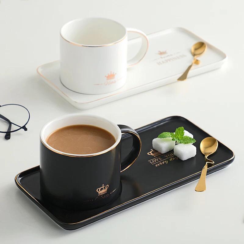 Gold Rim Ceramic Cup | kitchen item | Waseeh Pakistan