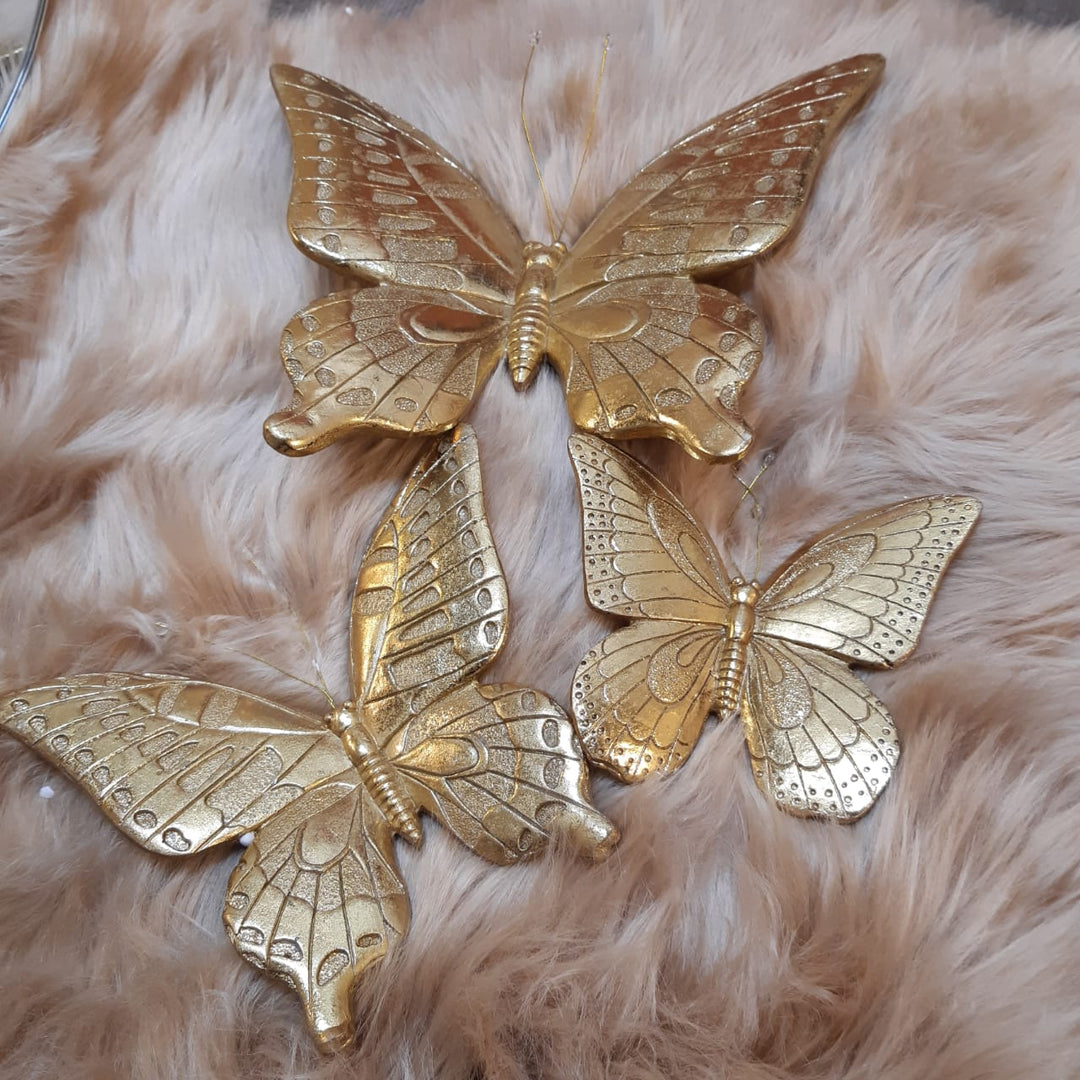 Golden Butterfly Wall Decor Set | Home Décor | Waseeh Pakistan