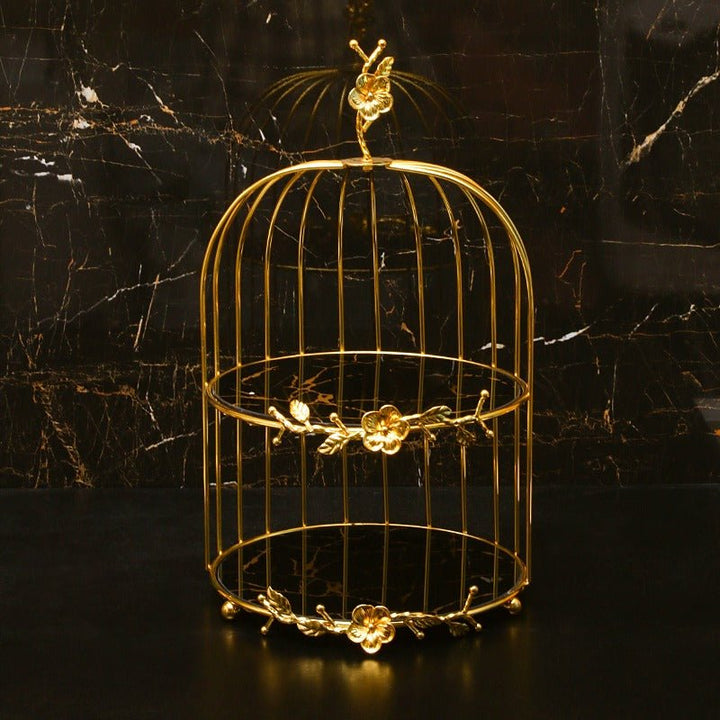 Golden Creative Plate Stand | Home Décor | Waseeh Pakistan