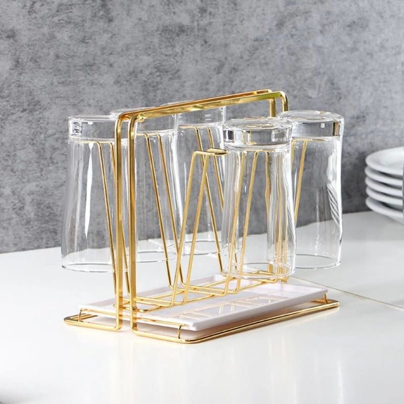 Golden Cup Drying Rack | Mix &amp; Match | Waseeh Pakistan